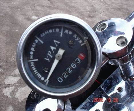 Спидометр совкоцикла