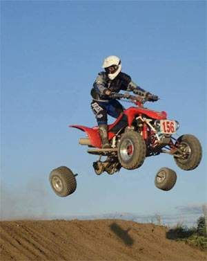 Настоящий мотоциклист всегда на двух колесах. Подтверждение свыше