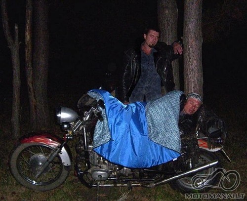 Кроватка тру-байкера