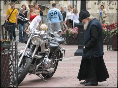 В немецком Гамбурге состоялось 26-ое богослужение мотоциклистов.