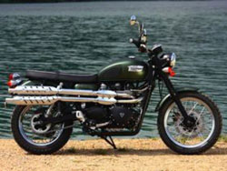 В компании Triumph решили возродить ретро-мотоцикл Scrambler