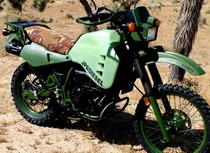 Дизельный мотоцикл для военных