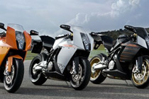 KTM готовит заряженную версию мотоцикла RC8R 2009